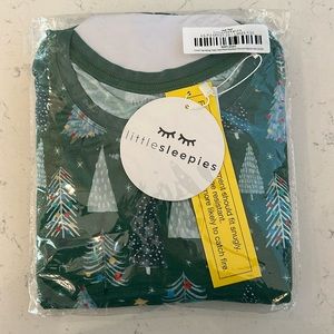 Little Sleepies Green Twinkling Trees 12-14